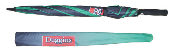 Canopy 23" Fiberglass Straight Umbrella For Outdoor Use Custom Made