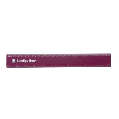 Custom Made 30cm Plastic PS Ruler For Office Or School