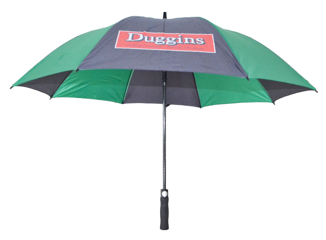Canopy 23" Fiberglass Straight Umbrella For Outdoor Use Custom Made